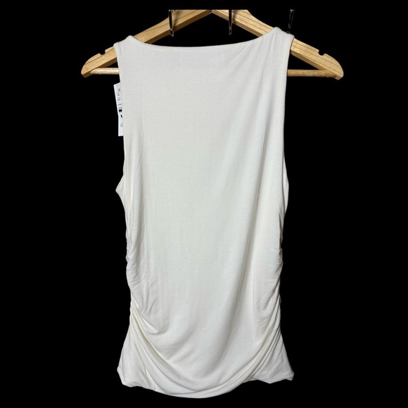 J Crew Form Knit Shell Tank Top Ivory Small NWT - Picture 5 of 9